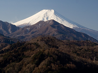 2012年2月12日の富士山写真