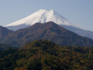 2012年11月8日の富士山写真