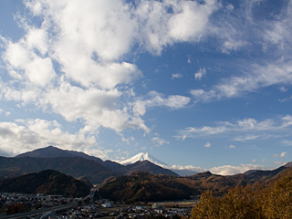2012年11月28日の富士山写真