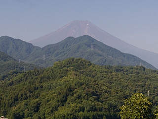 2013年8月7日の富士山写真