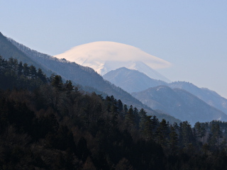 2015年1月26日の富士山写真2枚め