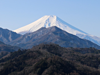 2015年1月27日の富士山写真