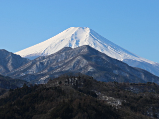2015年2月2日の富士山写真