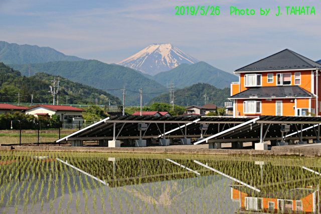 2019年5月26日の富士山