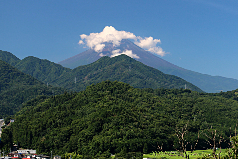 2023年7月日の富士山写真