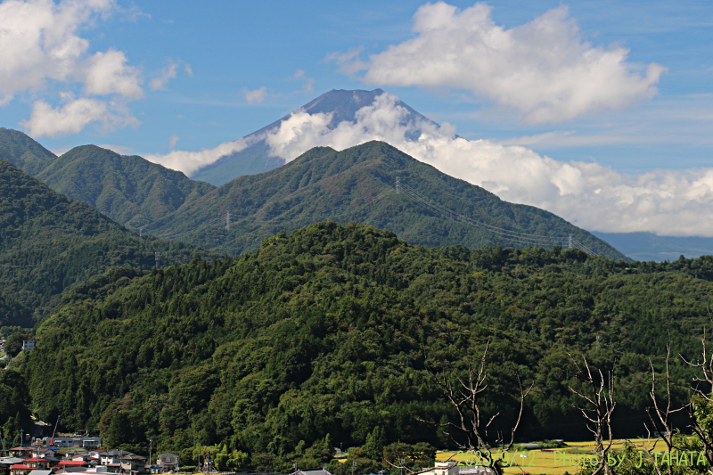 2023年9月12日の富士山写真
