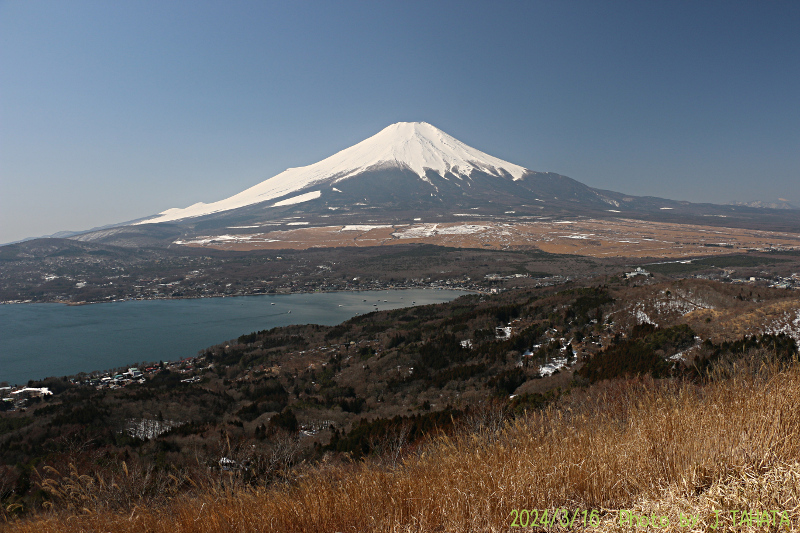 2024年3月16日の富士山写真