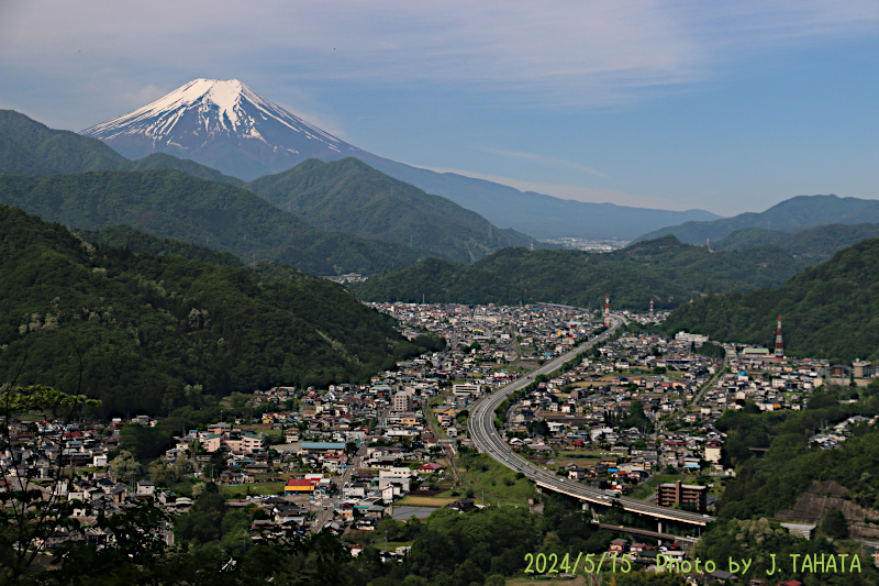 2024年5月15日の富士山写真