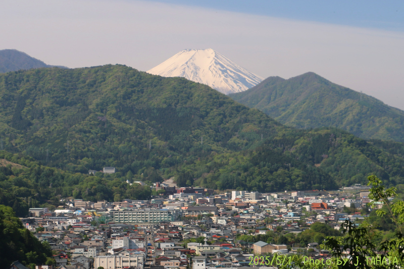 2025年5月1日の富士山写真