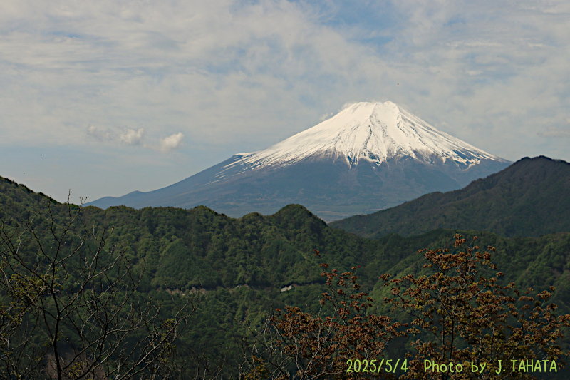 2025年5月4日の富士山写真