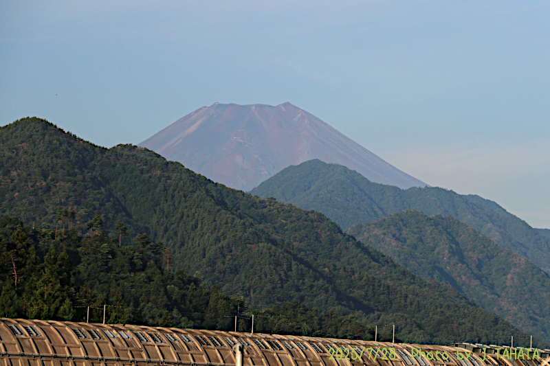 2025年7月28日の富士山写真