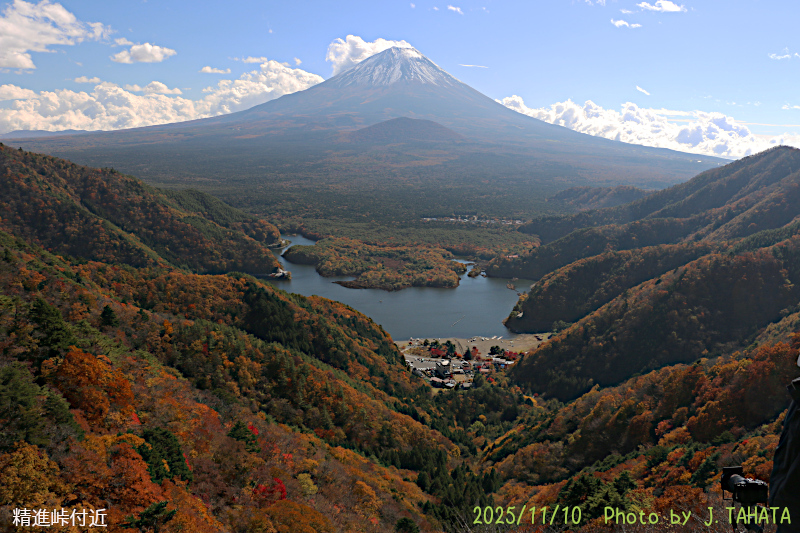 2025年11月10日の富士山写真