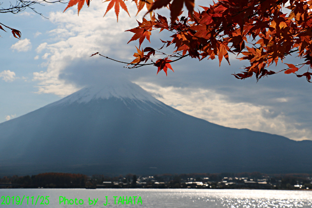 2019年11月25日の富士山